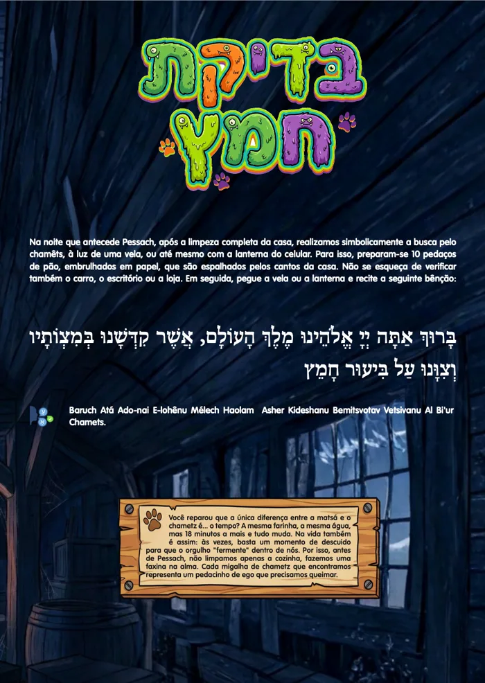 Bedikat Chametz — direita